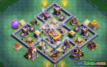 Top CoC Builder Hall 8 Base Layouts #51599