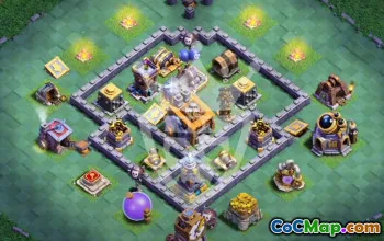 Top Clash of Clans Base Layouts for Builder Hall 8 #52007