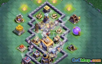 Top Clash of Clans Base Layouts for Builder Hall 8 #52008