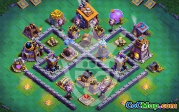 Top Clash of Clans Base Layouts for Builder Hall 8 #54497