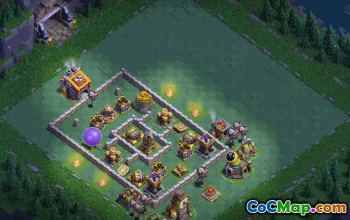 builder hall 9, builder/trophy/farming base layout #37624