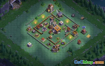 builder hall 9, builder/trophy/farming base layout #37715