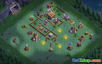 builder hall 9, builder/trophy/farming base layout #37733