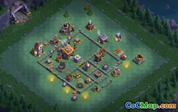 builder hall 9, builder/trophy/farming base layout #37742