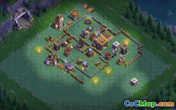 builder hall 9, builder/trophy/farming base layout #37795