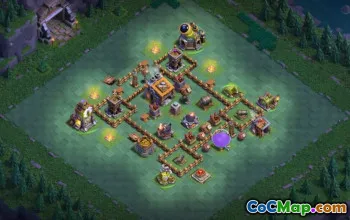 builder hall 9, builder/trophy/farming base layout #41523