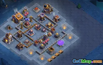 builder hall 9, builder/trophy/farming base layout #44432