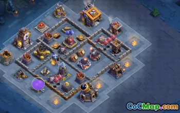 builder hall 9, builder/trophy/farming base layout #44436