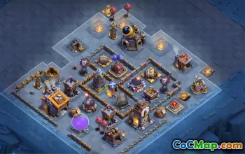 Top Clash of Clans Base Layouts for Builder Hall 9 #44439
