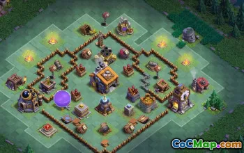builder hall 9, builder/trophy/farming base layout #44458