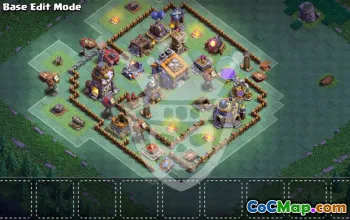 builder hall 9, builder/trophy/farming base layout #44529