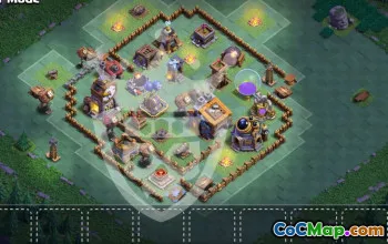 Top Clash of Clans Base Layouts for Builder Hall 9 #44542