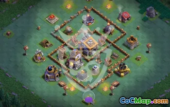 Top Clash of Clans Base Layouts for Builder Hall 9 #44647