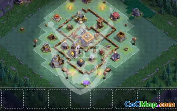 Top Clash of Clans Base Layouts for Builder Hall 9 #44648