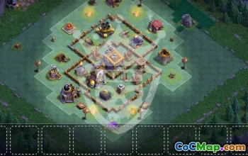 Top Clash of Clans Base Layouts for Builder Hall 9 #44649
