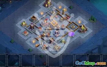 Top Clash of Clans Base Layouts for Builder Hall 9 #44654