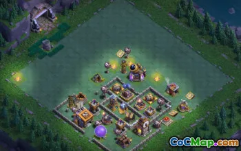 Top Clash of Clans Base Layouts for Builder Hall 9 #49989