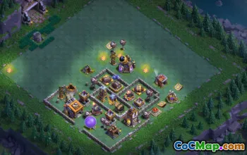 builder hall 9, builder/trophy/farming base layout #49993