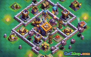 Top Clash of Clans Base Layouts for Builder Hall 9 #51592