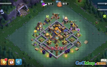 Builder Hall 10 Progress Base with Copy Link #56466