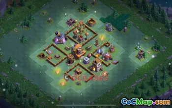 Builder Hall 4 Base Link | Clash of Clans Anti 2-Star Defense #49024