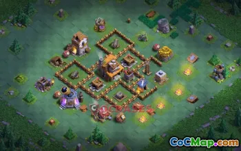 Builder Hall 4 Progress Base - Clash of Clans Anti-3 Stars & Copy Link #49026