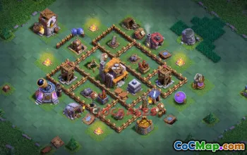 Builder Hall 5 Fun Base | Clash of Clans Anti-3 Stars #49008