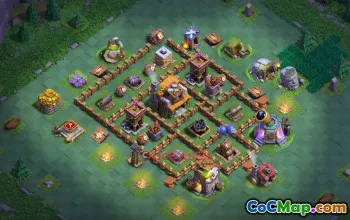 Builder Hall 5 Trophy Base | Clash of Clans Max Upgrades #49003