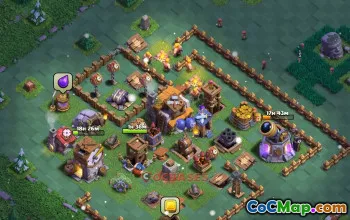 Builder Hall 5 Trophy Base | Clash of Clans Strategy Link #49005