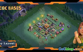 Builder Hall 6 Base Layout: Anti Air & Anti 3 Stars Guide #21562