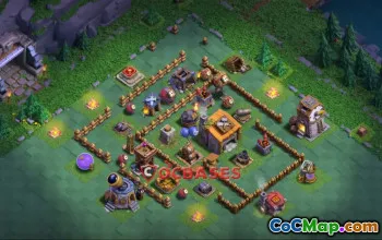Builder Hall 6 Trophy Base: Anti 3 Stars & Copy Link | COC #23137