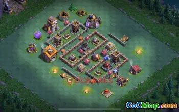 Builder Hall 6 Trophy Base | Clash of Clans Anti Everything #48954