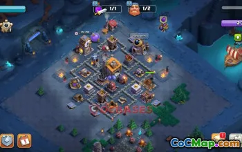 Builder Hall 6 Trophy Base | Clash of Clans Best Farming Base #48956