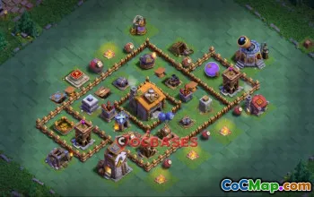 Builder Hall 6 Trophy Base - Clash of Clans Copy Link #23998