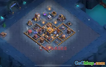 Builder Hall 7 Trophy Base - Clash of Clans, 1-2 Stars Strategy #48993