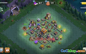 Builder Hall 7 Trophy Base | Clash of Clans BH7 Top Defense #48996