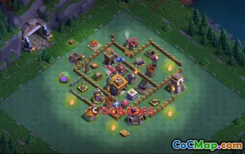 Builder Hall 7 Trophy Base | Clash of Clans Strategies #24013
