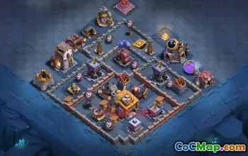 Builder Hall 7 Trophy Base with Copy Link #56711