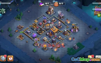 Builder Hall 8 Trophy Base - Clash of Clans | Enjoy & Win #49018