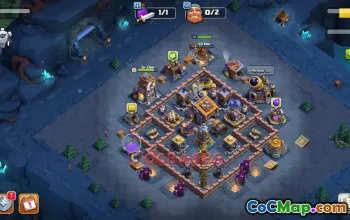 Builder Hall 9 Trophy Base | Clash of Clans Best Layout
 #48946