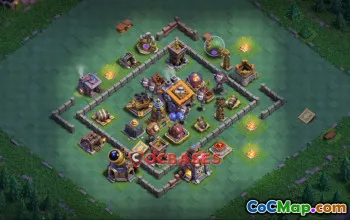 Builder Hall 9 Trophy Base Strategies | Clash of Clans #24171