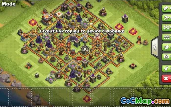 CC Town Hall 11 Base Layouts & Copy Links | CoC Maps & War Bases #33314