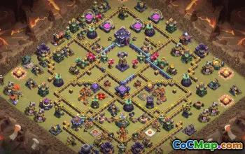 CC Town Hall 15 Base Layouts & Links | War, Trophy, Home Village #32489