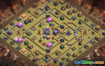Clan of Clans Base Layouts & Links | Town Hall 15, War & Trophy Bases #30688