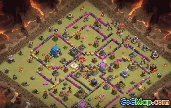 Clan of Clans Town Hall 12 Base Layouts & Links | CoC Maps & Trophies #31169