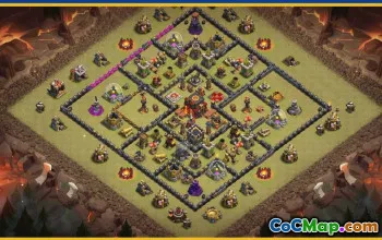 Clash of Clans Base Layouts CoC Town Hall 10 & More #29756