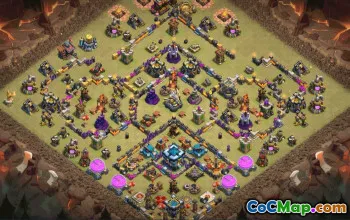 Clash of Clans Base Layouts CoC Town Hall 13 & More #30695