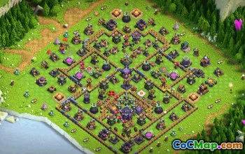 Clash of Clans Base Layouts & Copied Maps - Town Hall 15 #32027