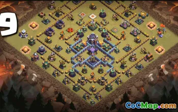 Clash of Clans Base Layouts & Copy Link | Town Hall 15, War, Trophy #31601