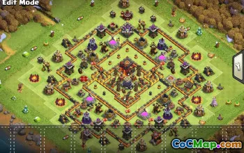 Clash of Clans Base Layouts & Copy Links for TH10 & More #31860